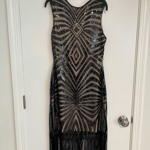 Unique Vintage Flapper Dress